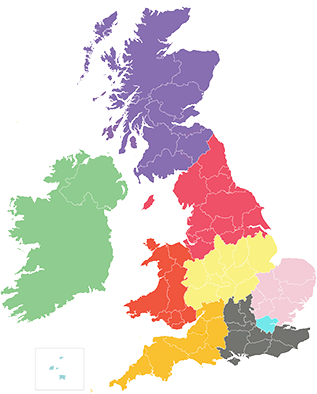 CIM Regions Map