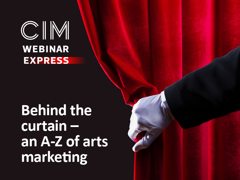 Behind the curtain – an A-Z of arts marketing