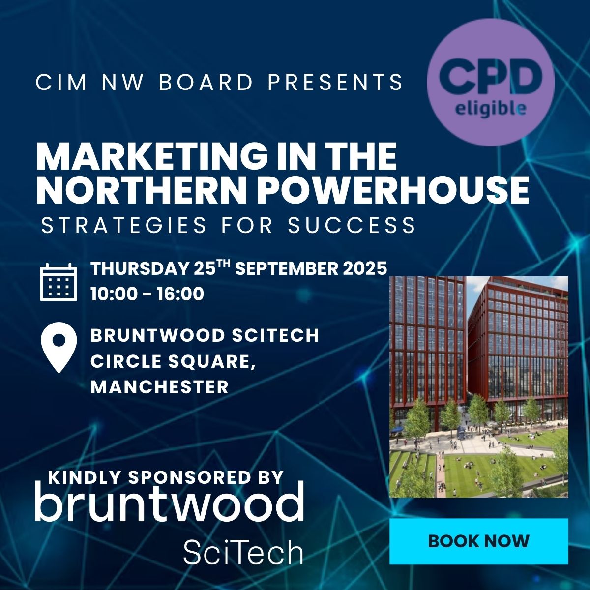 Bruntwood SciTech Announced as Headline Sponsor