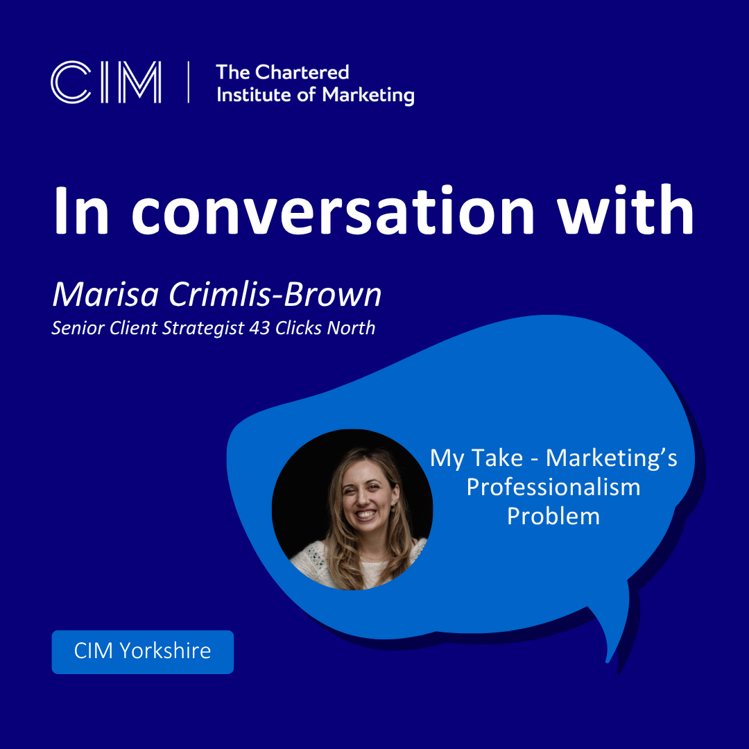 My Take - Marketing’s Professionalism Problem