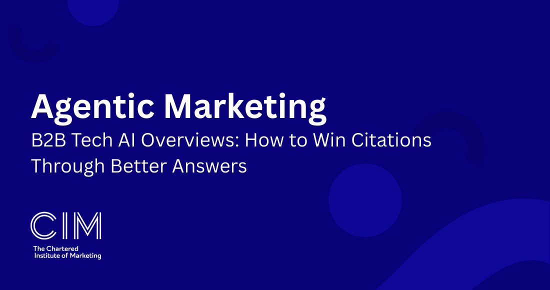 B2B Tech AI Overviews: How to Win Citations Through Better Answers
